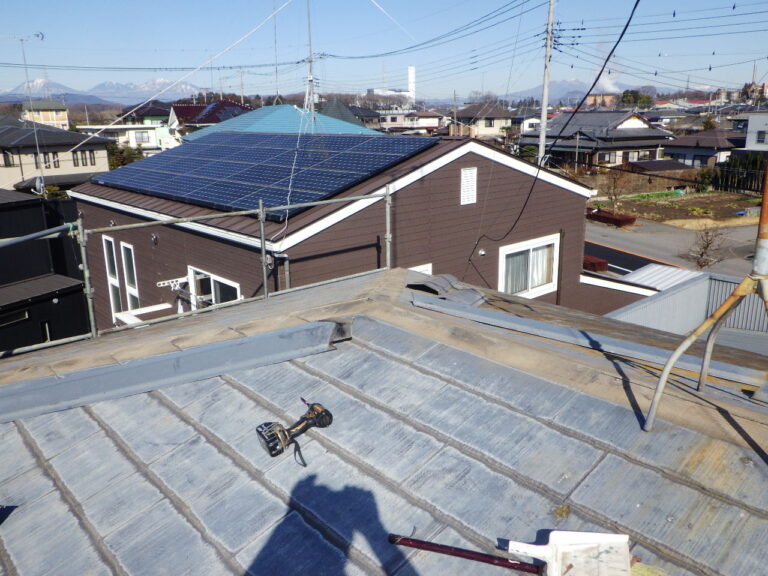 棟木を取り外しました