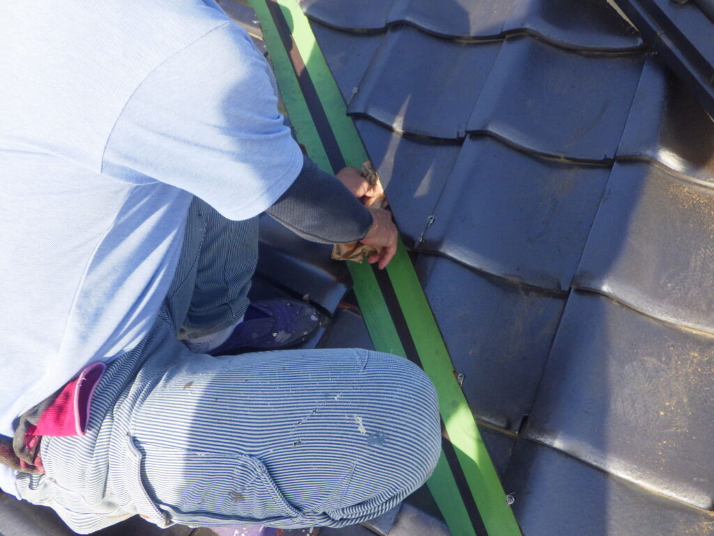 漆喰用の養生です