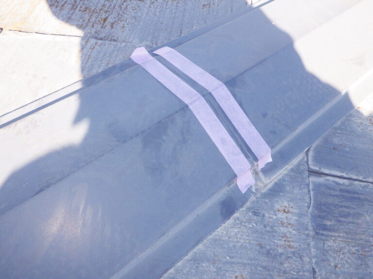 シーリング用の養生をしました