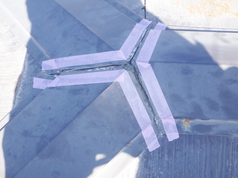 シーリング用の養生をしました