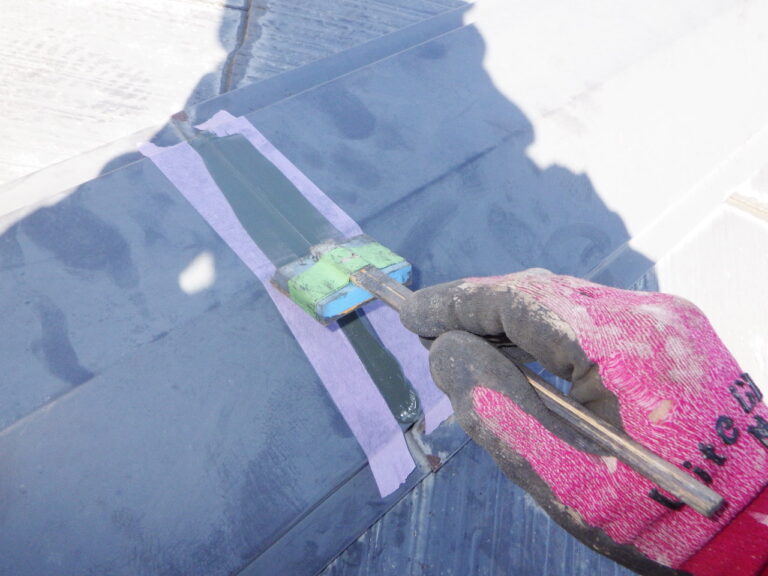 シーリング中です