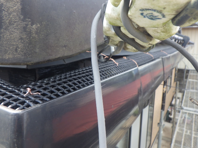 エスロネットの出隅納め終了です