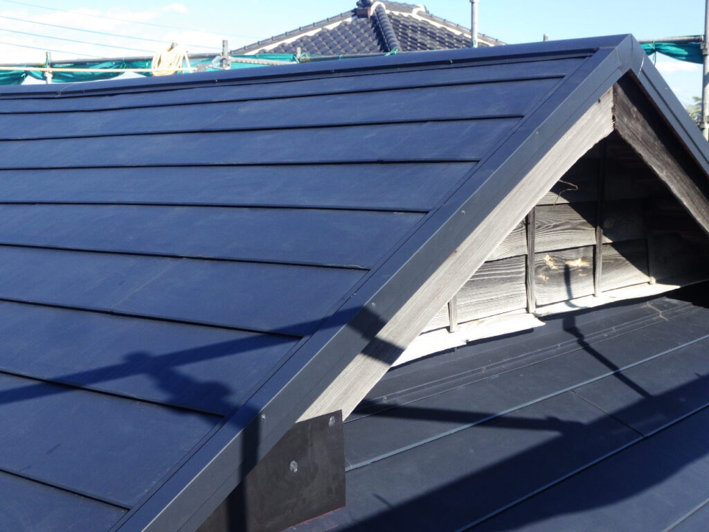 新規入母屋部です