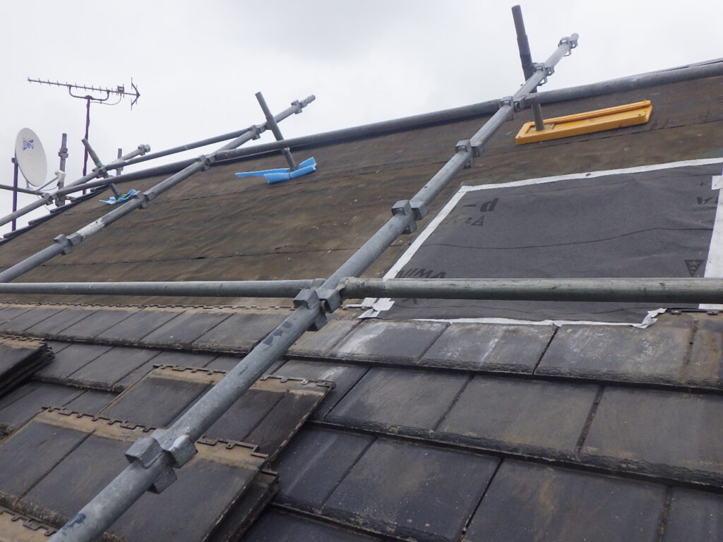 本日の施工前の状態です