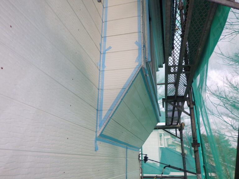 シーリング用の養生をしました