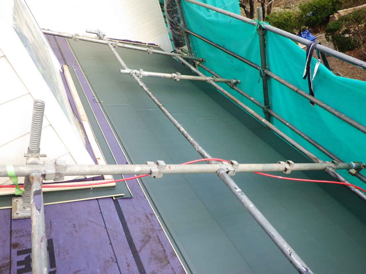 本日の施工後の状態です