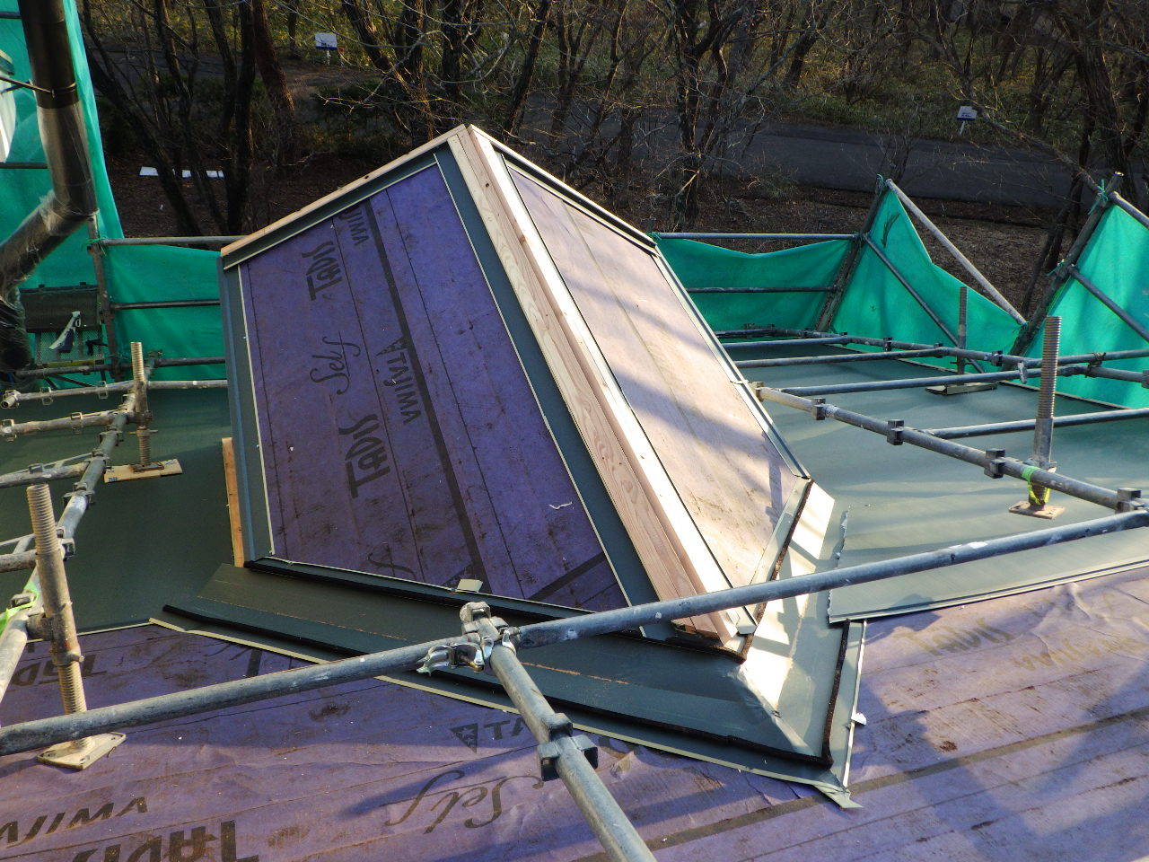 本日の施工後の状態です