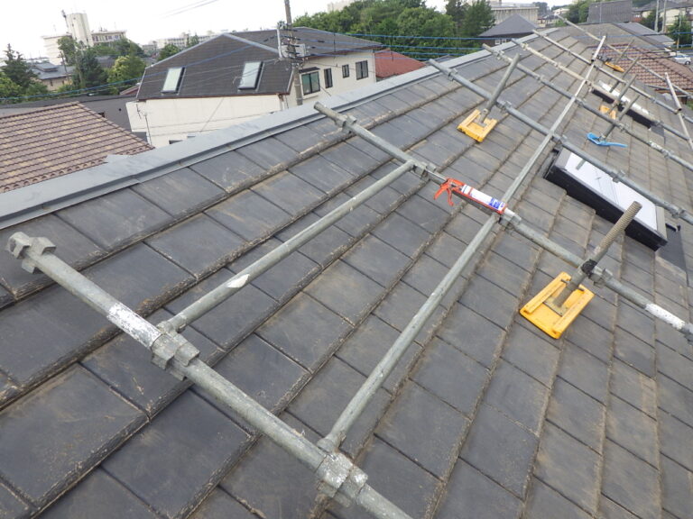 瓦の葺き直し終了です