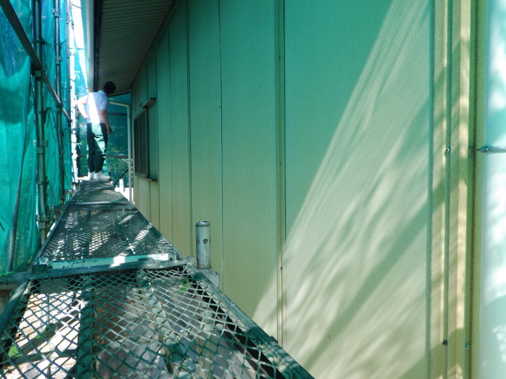 洗浄前の外壁の状態です