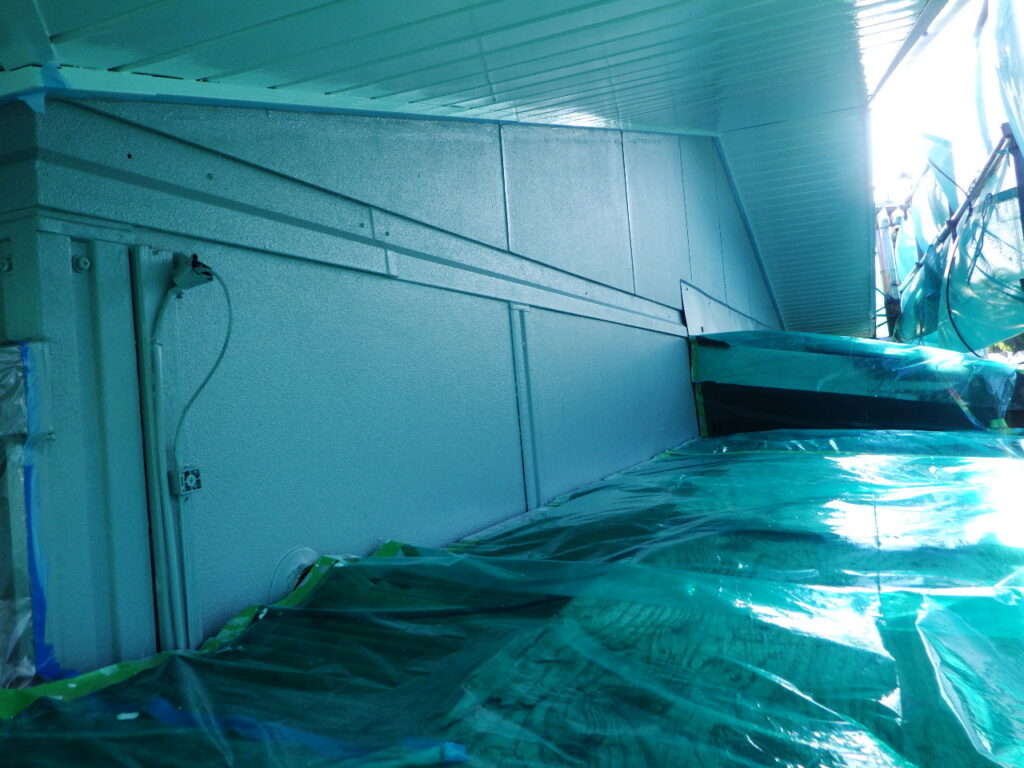 本日の施工後の状態です