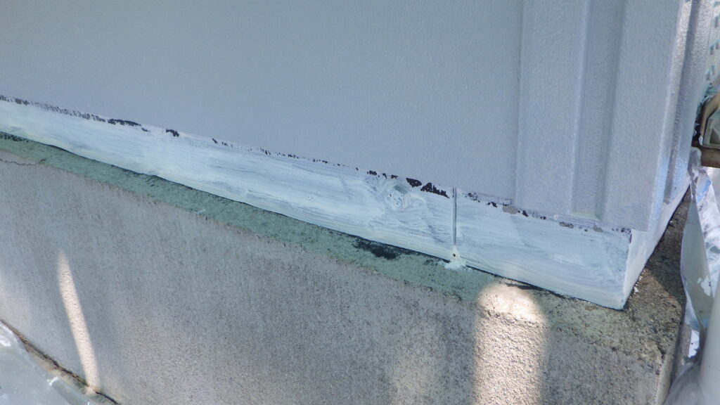 錆止め塗装終了です