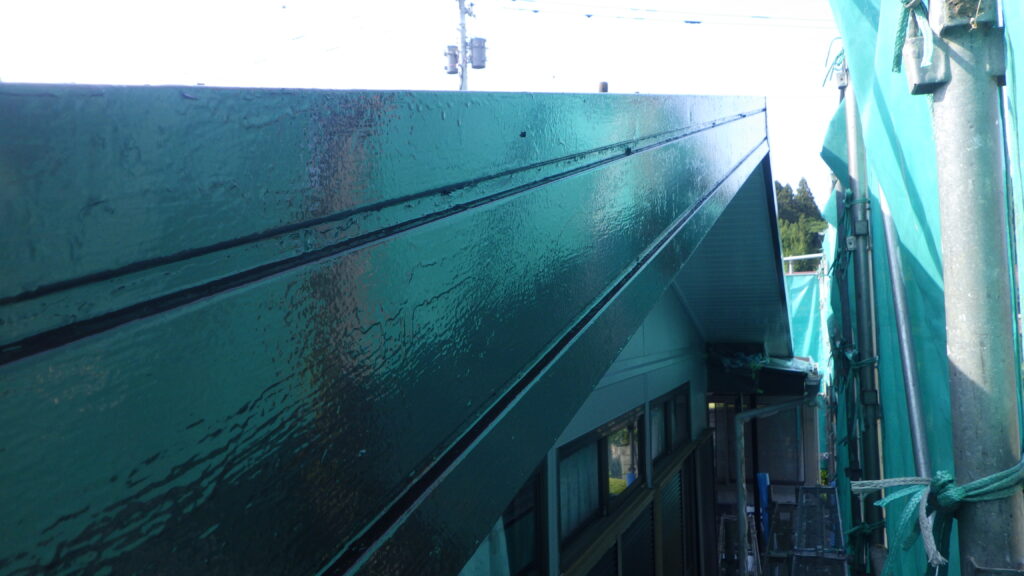 板金部の中塗り塗装が終了しました