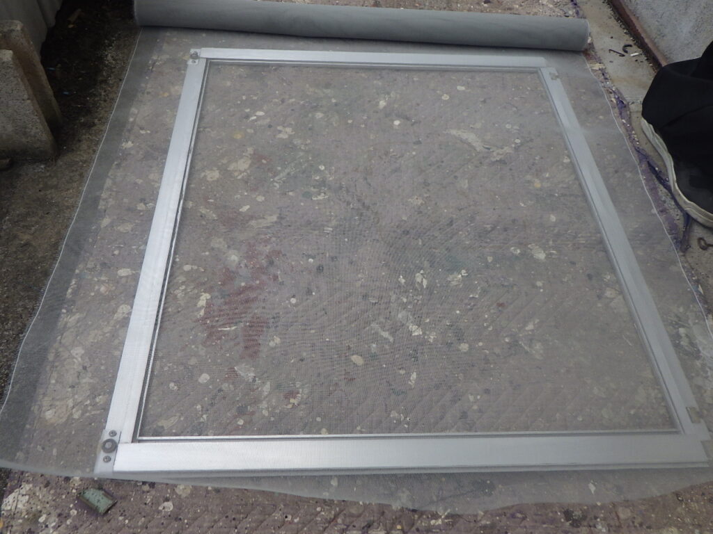 網の仮置き中です