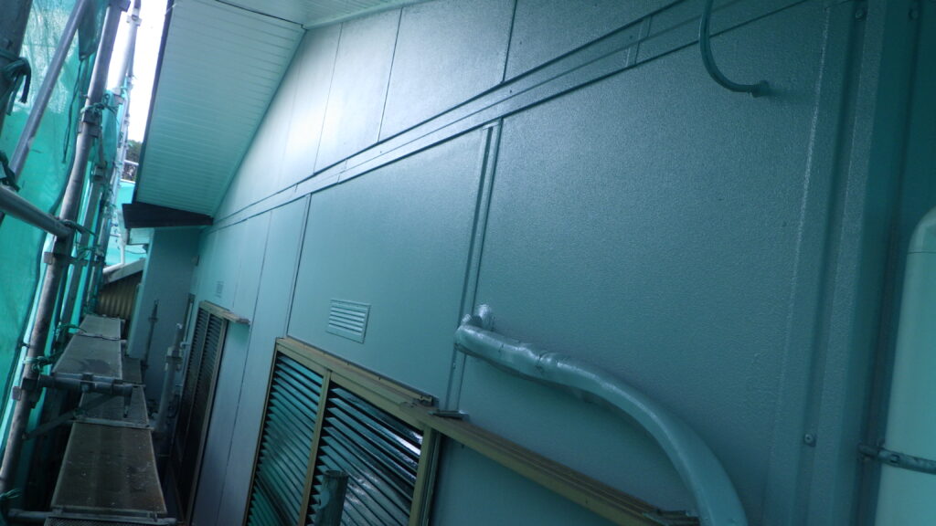 外壁塗装の完工です