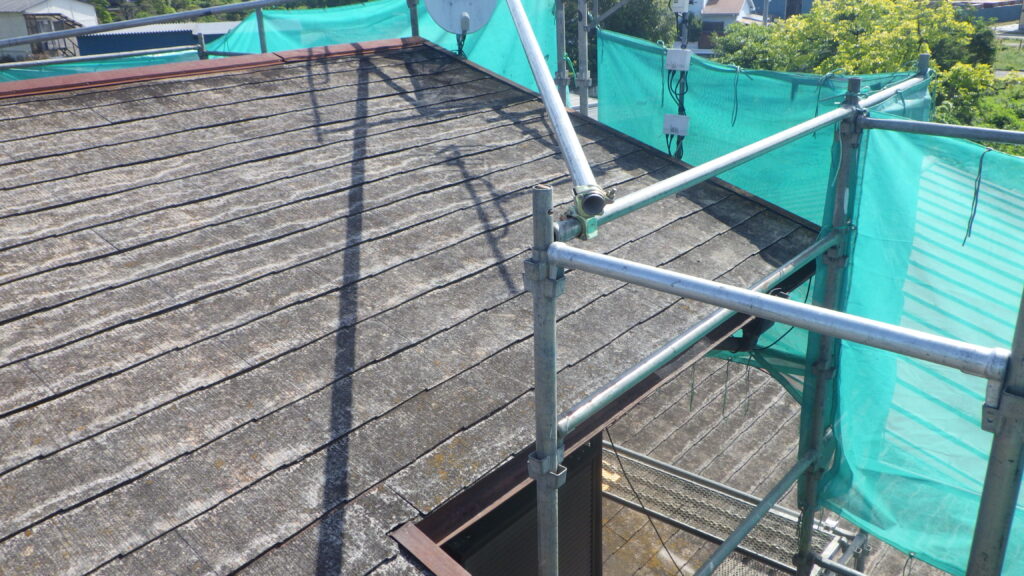 施工前の屋根の状態です