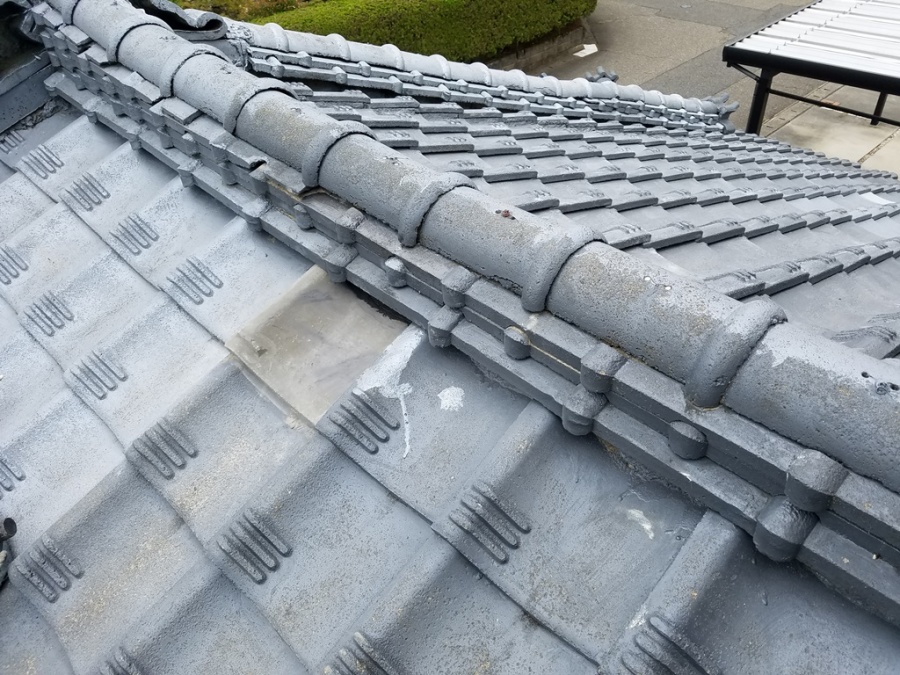 雨漏れ工事（瓦屋根）