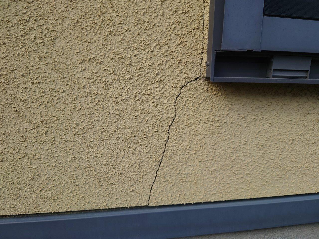 リシン吹き付け塗装