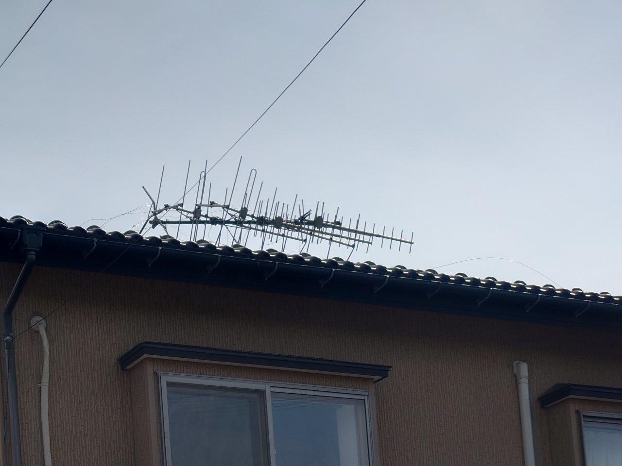 TVアンテナ倒壊