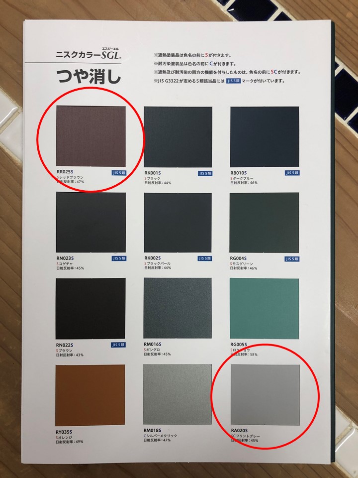 板金色決め