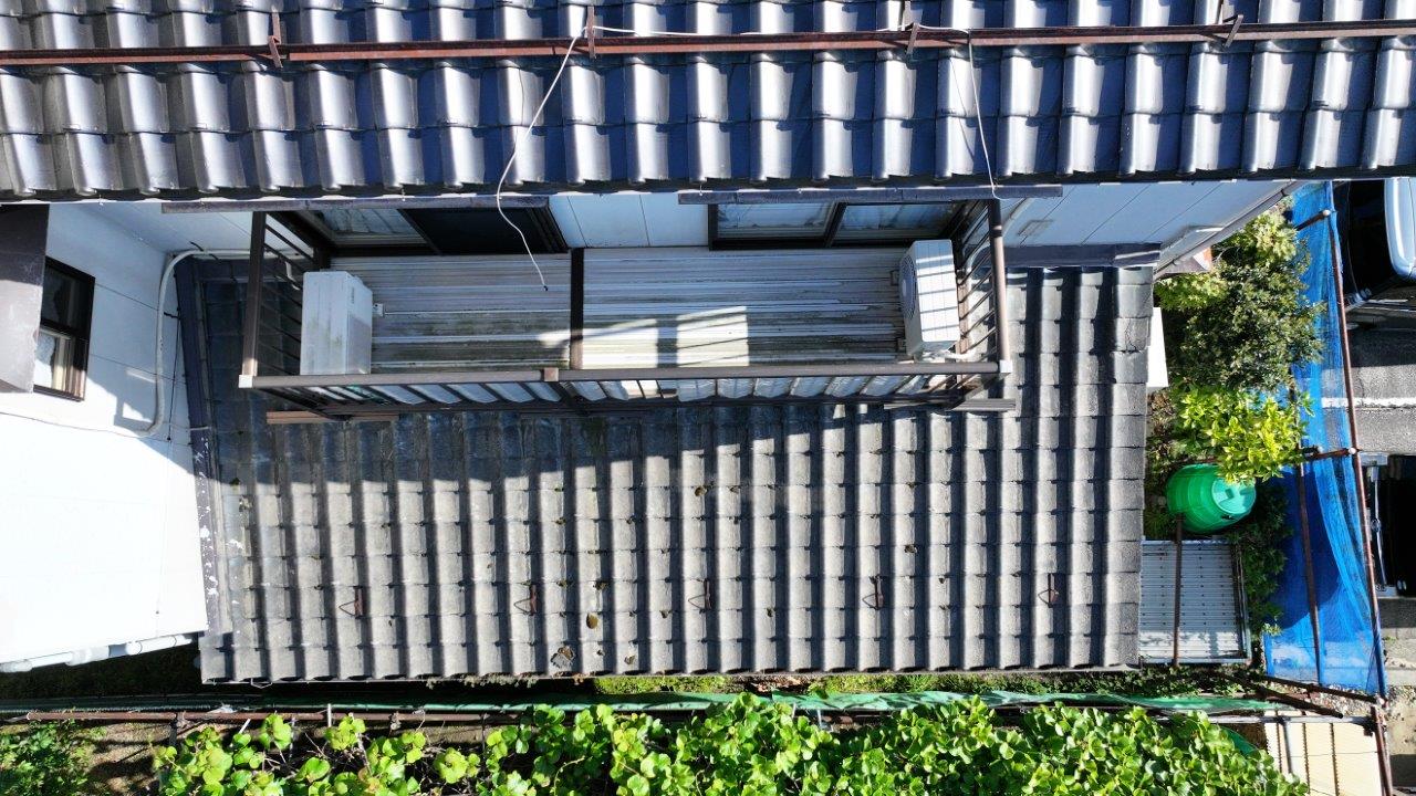 雨漏れ　現地調査