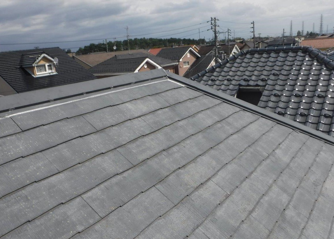 2階天井雨漏れ　現地調査