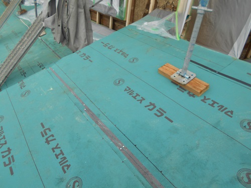 下地　田上　ﾙｰﾌｨﾝｸﾞ　下葺き　葺き替え　屋根