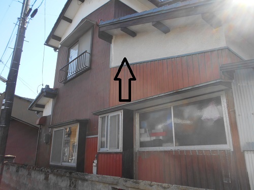 外壁張替、現調