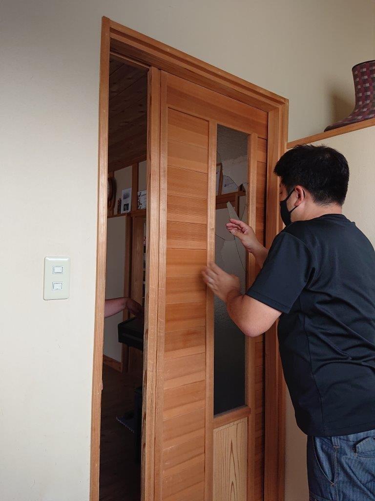 建具　現地調査