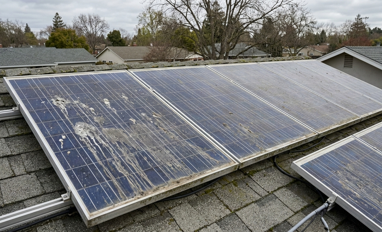 太陽光パネル汚れ