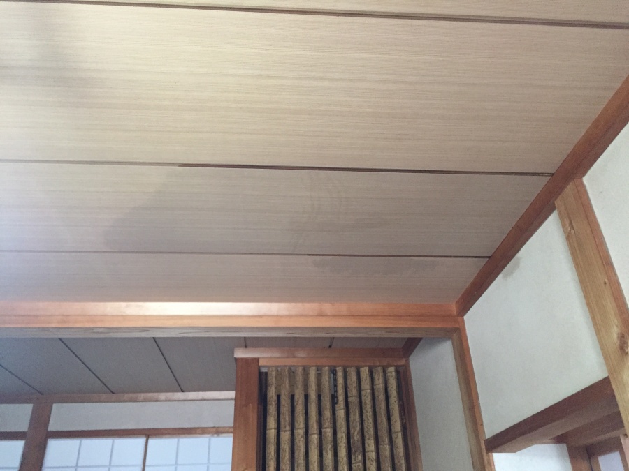 複数箇所にわたる染みの拡大