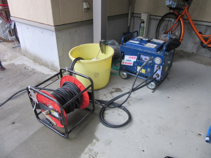 瓦コケ除去洗浄