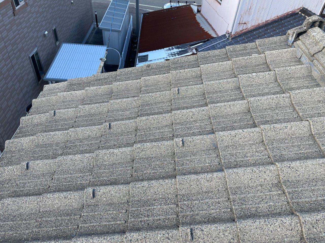 雨漏れ　現地調査