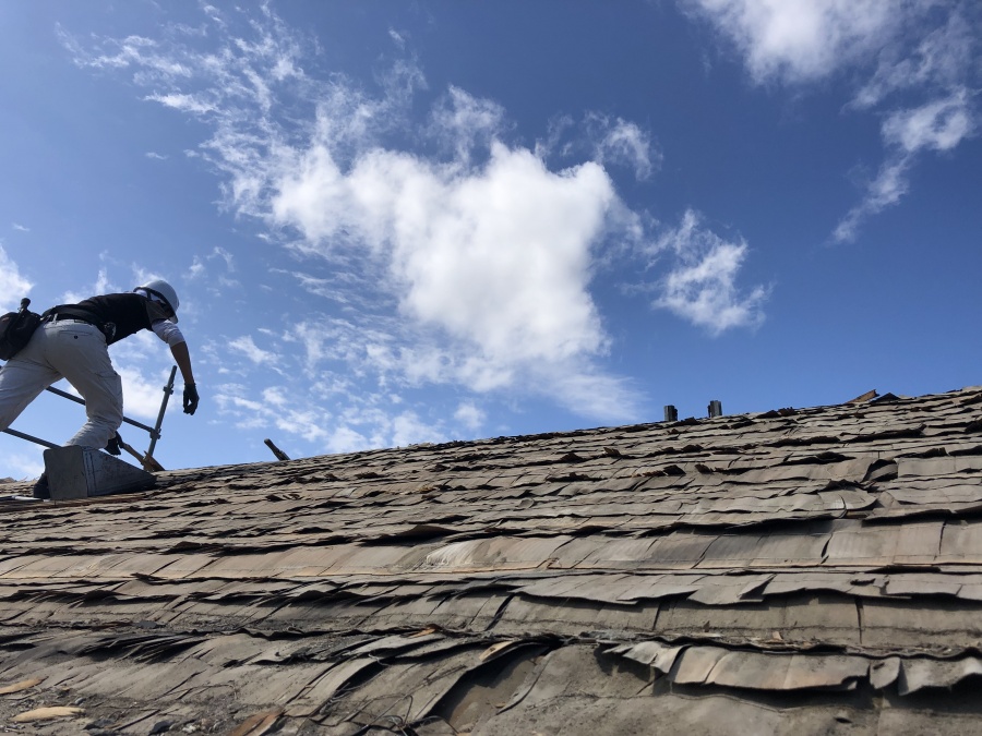 屋根葺き替え工事