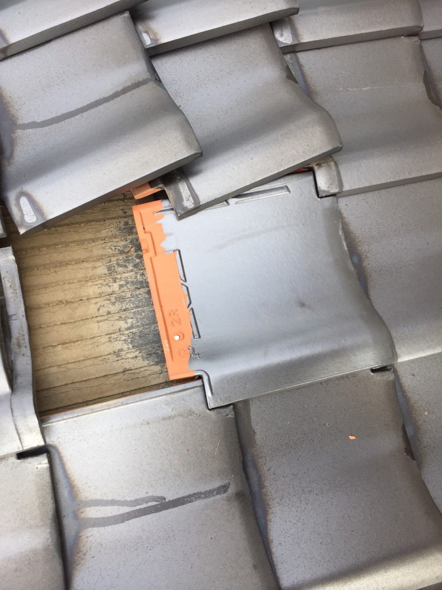 瓦屋根　瓦交換