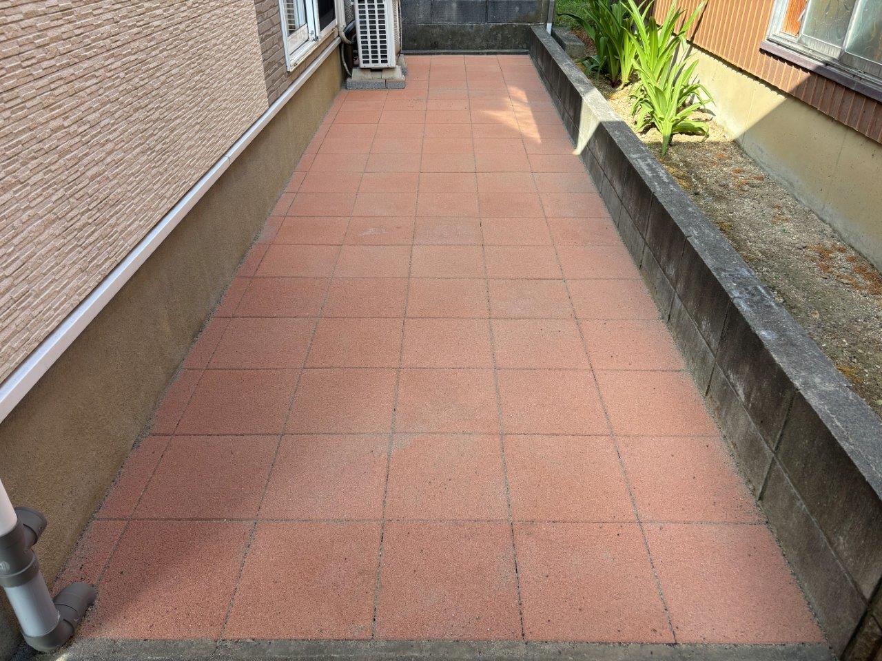 インターロッキング敷き工事