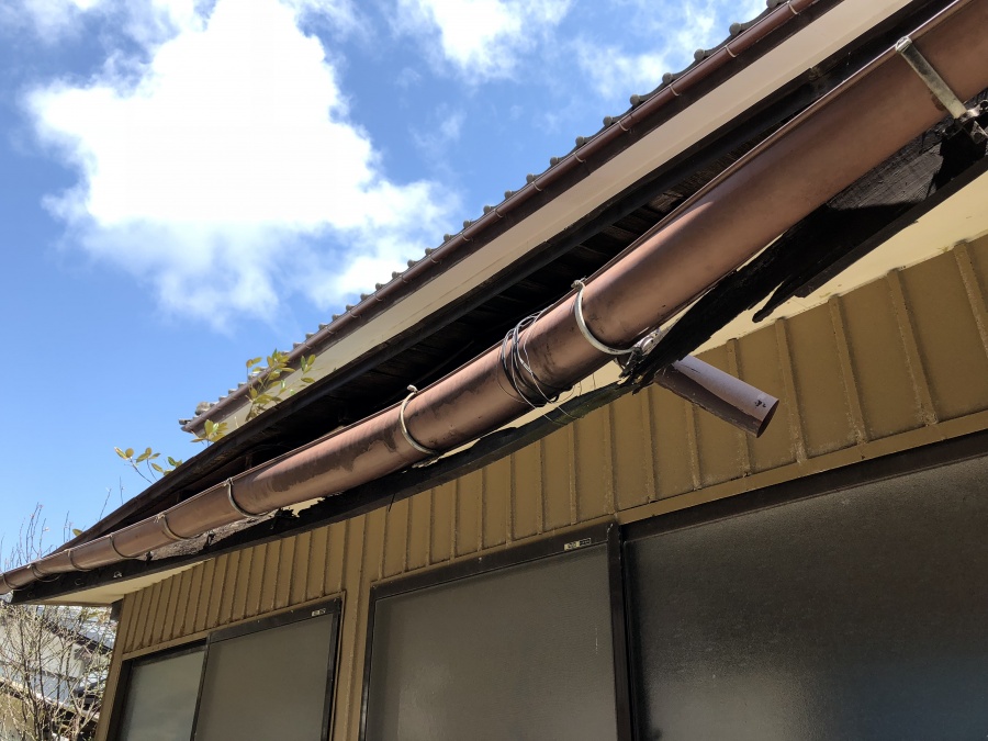 雨樋・破風板修繕工事