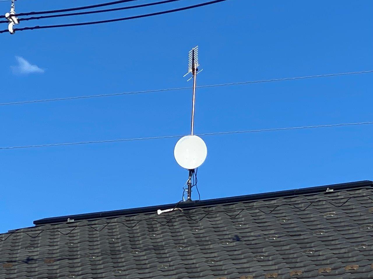 テレビアンテナ修理