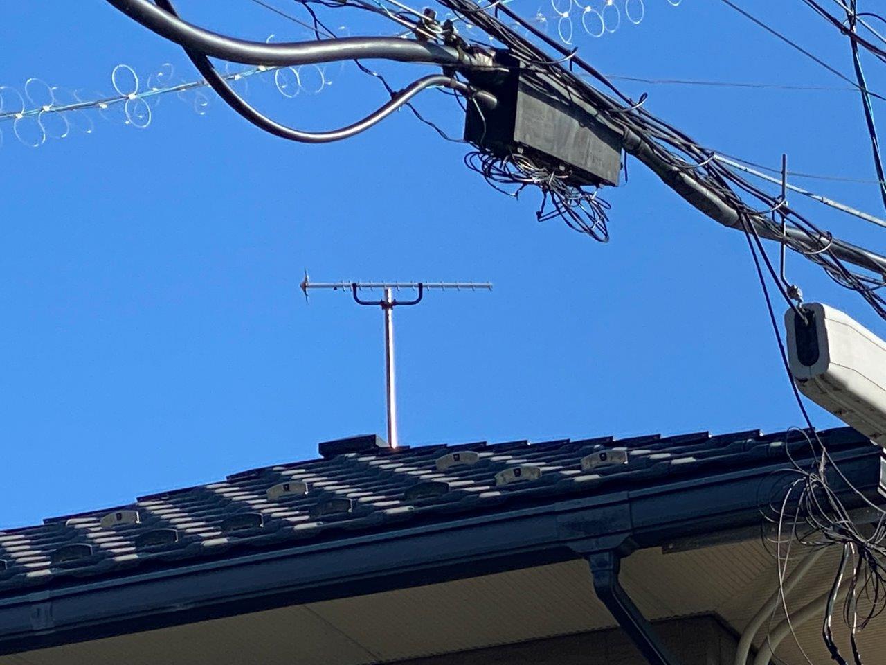 テレビアンテナ修理