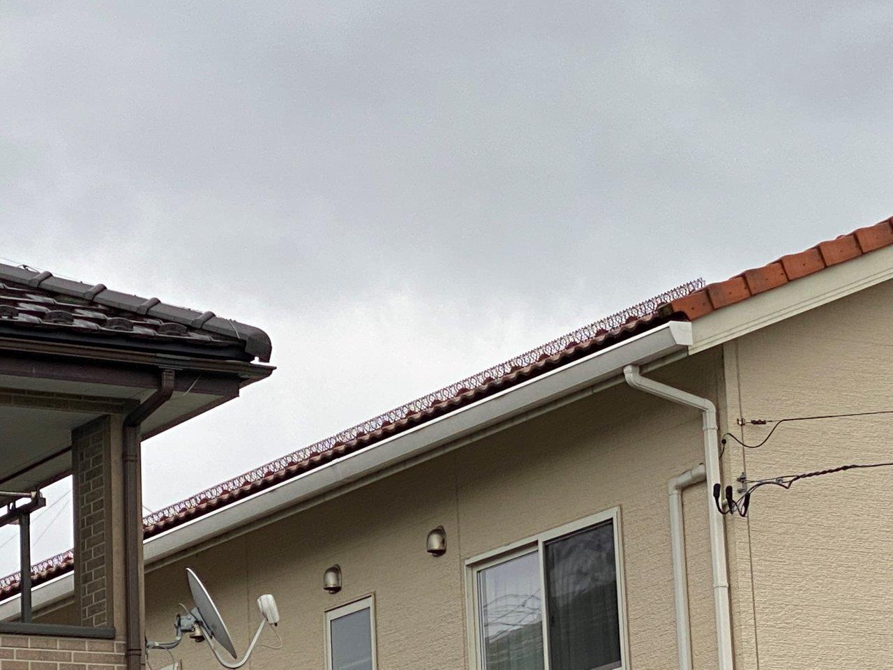 雪止め設置工事