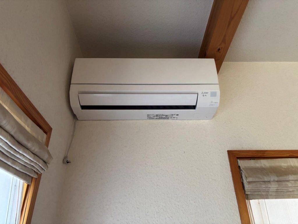 交換後の新しい室内機