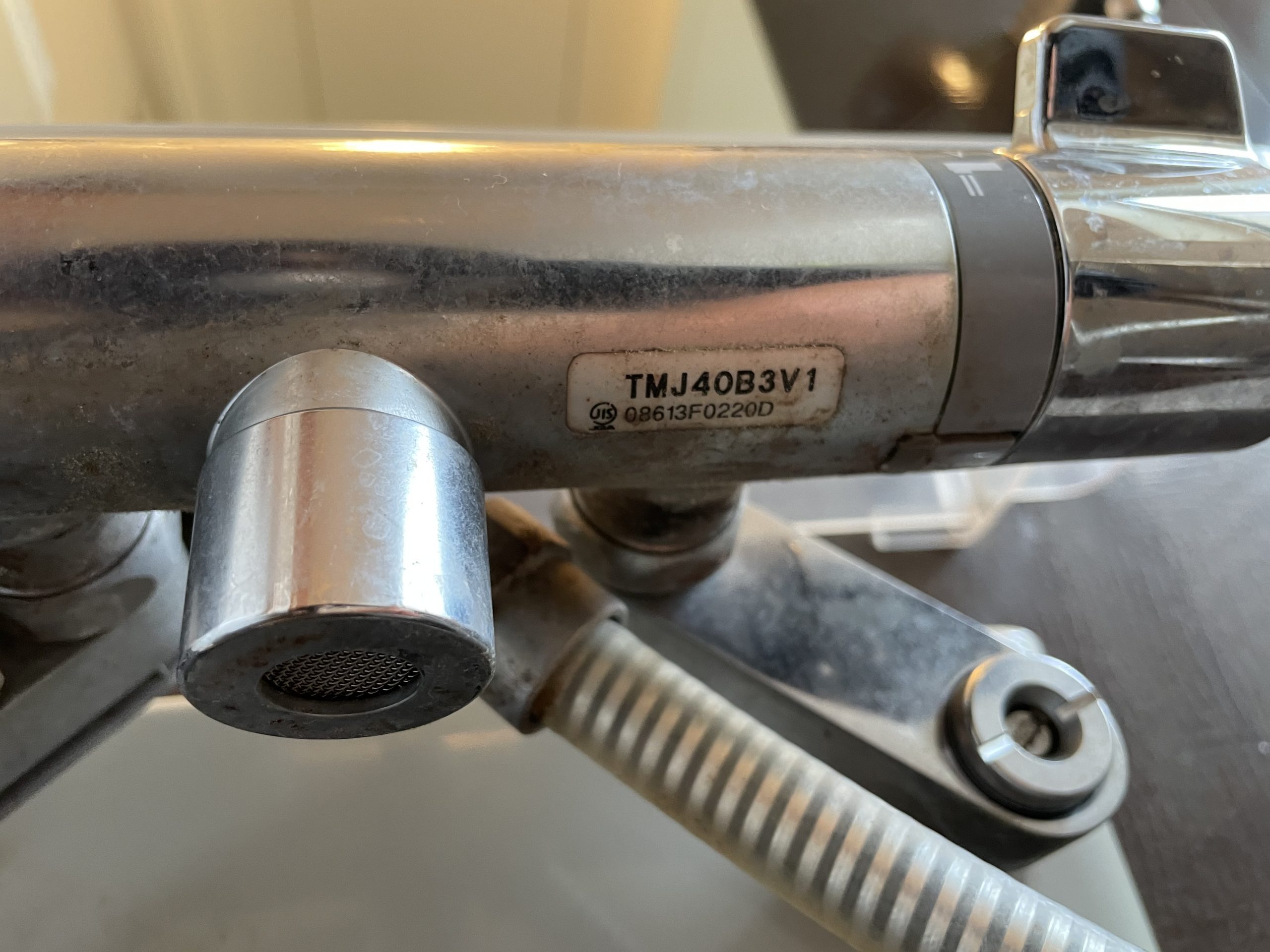 風呂場の水栓交換　現地調査