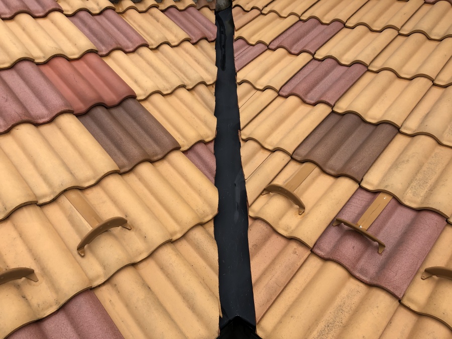 瓦コケ除去洗浄