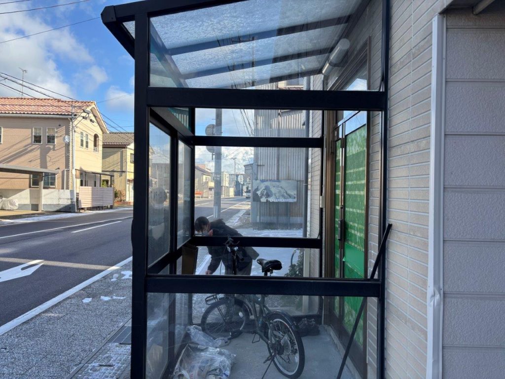 風除室の全体外観
