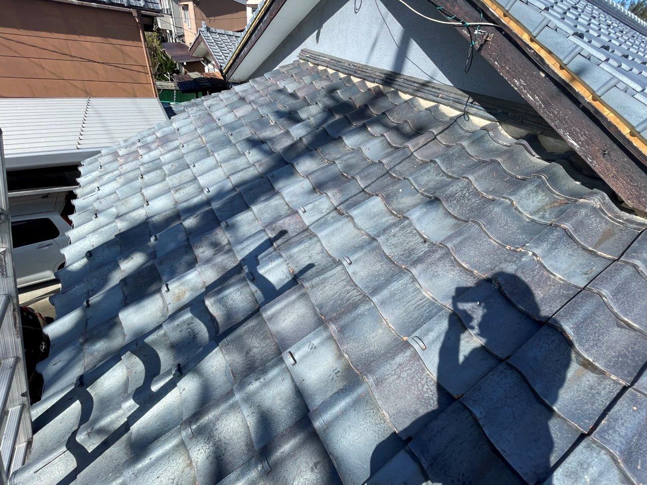 瓦屋根から板金屋根に葺き替え