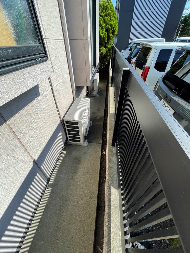 外壁塗装　現地調査