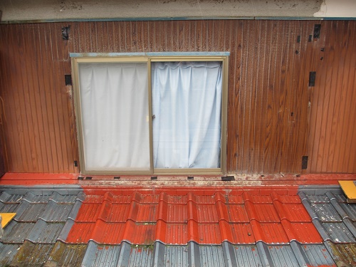 外壁工事、ベランダ解体