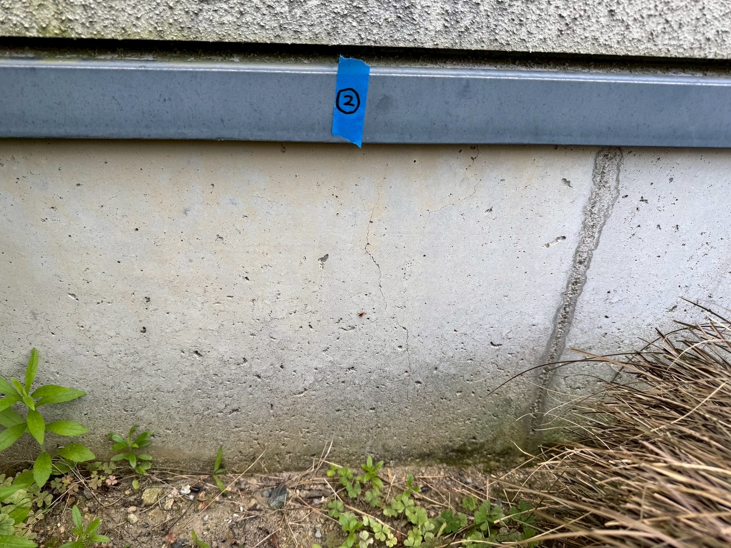 基礎クラック補修