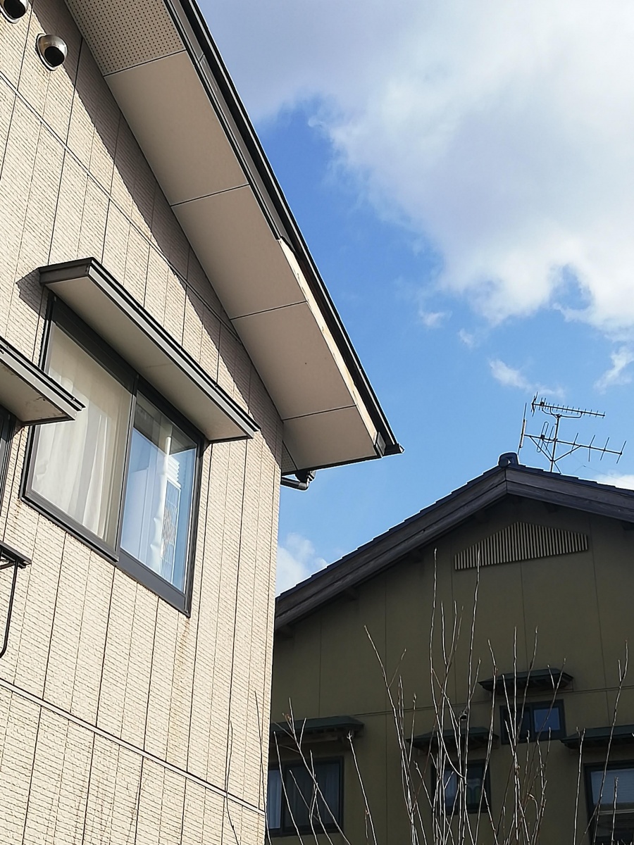 破風板修繕工事