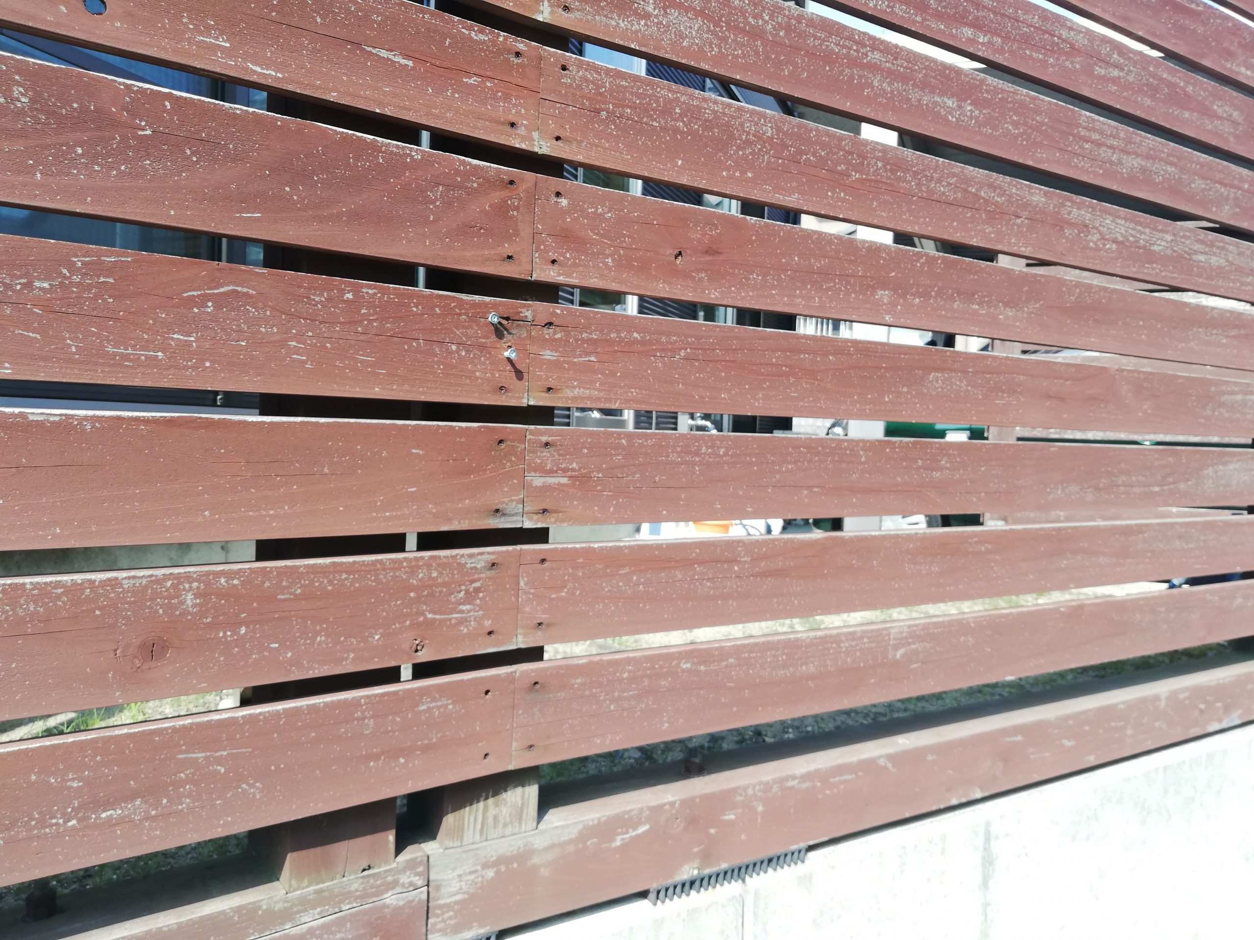 木塀塗装のご相談