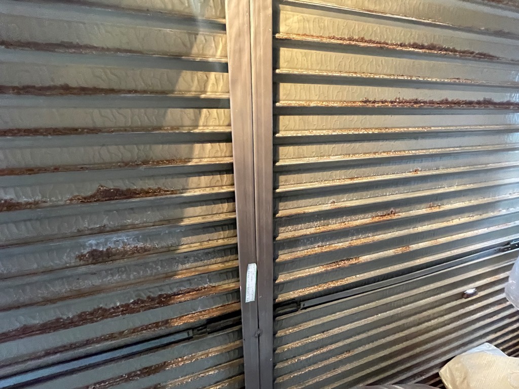 車庫シャッター修繕